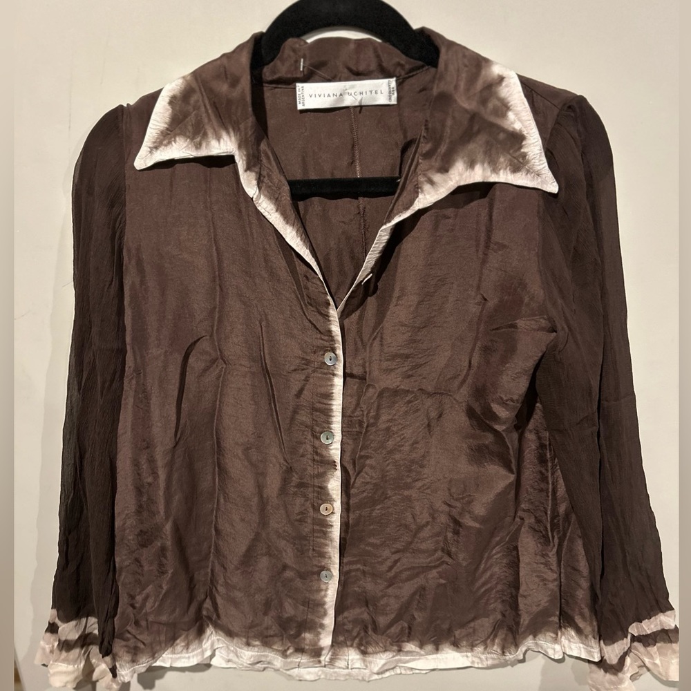 Viviana Utchitel Silk Blouse